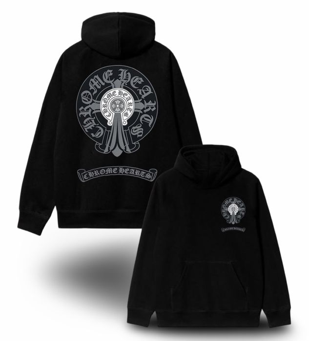 Худи Chrome Hearts Logo унисекс Хром Хартс толстовка кофта лонгслив