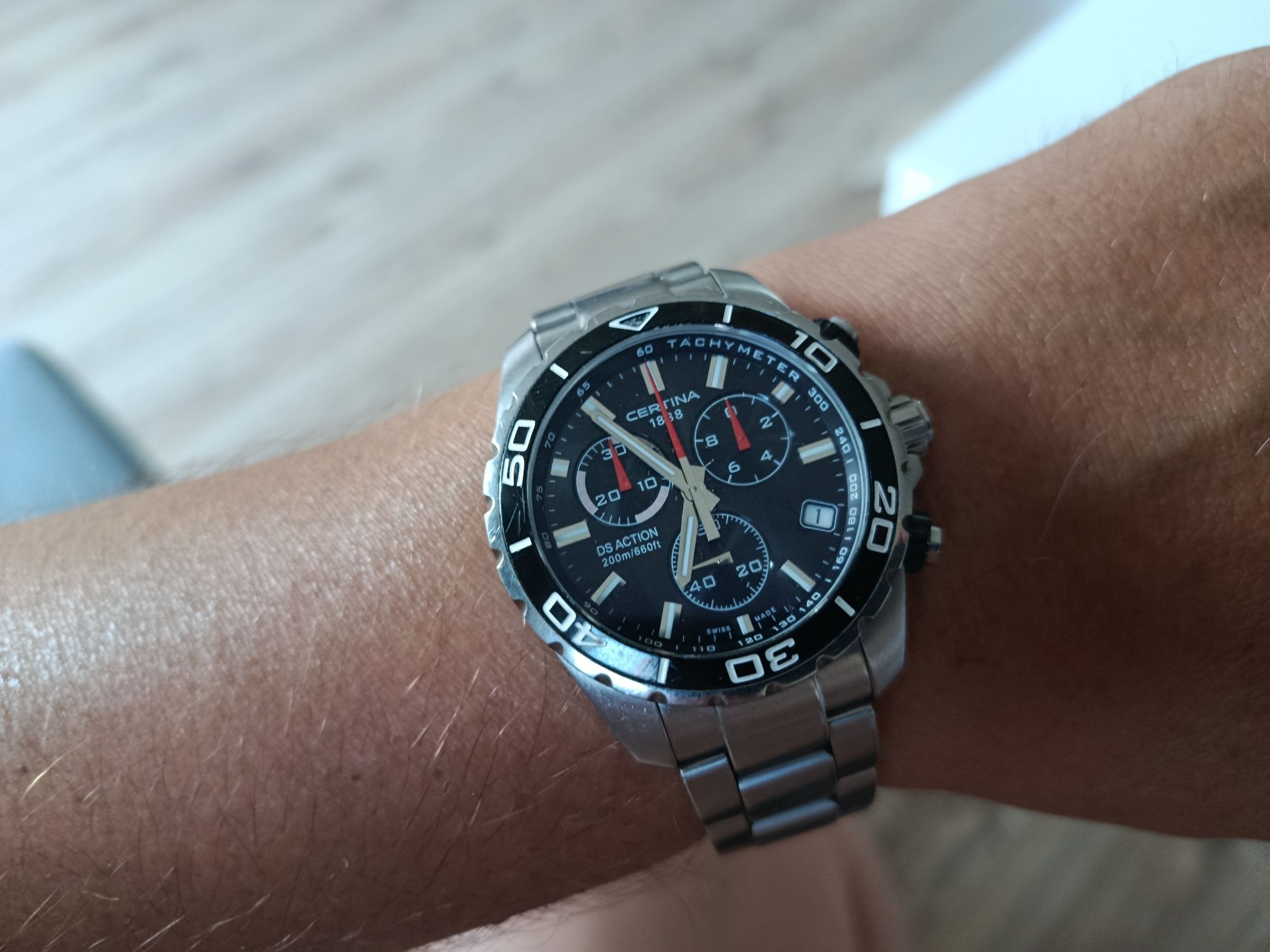 Certina Ds Action Zegarek Pełen komplet Jak Nowy