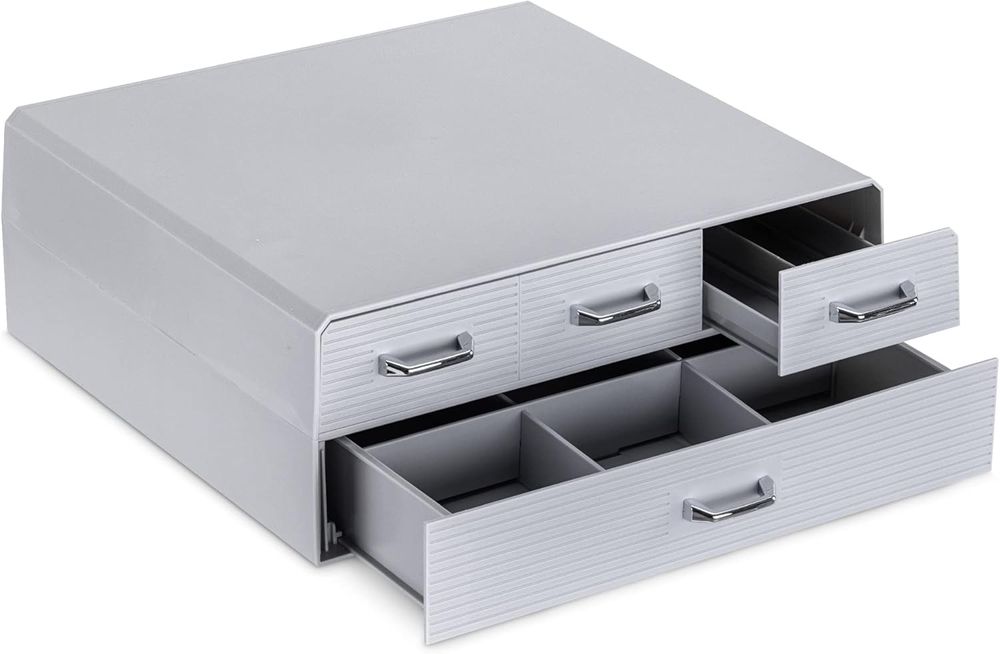 Uchwyt szafka na kapsułki navaris pojemnik pudełko z szufladą