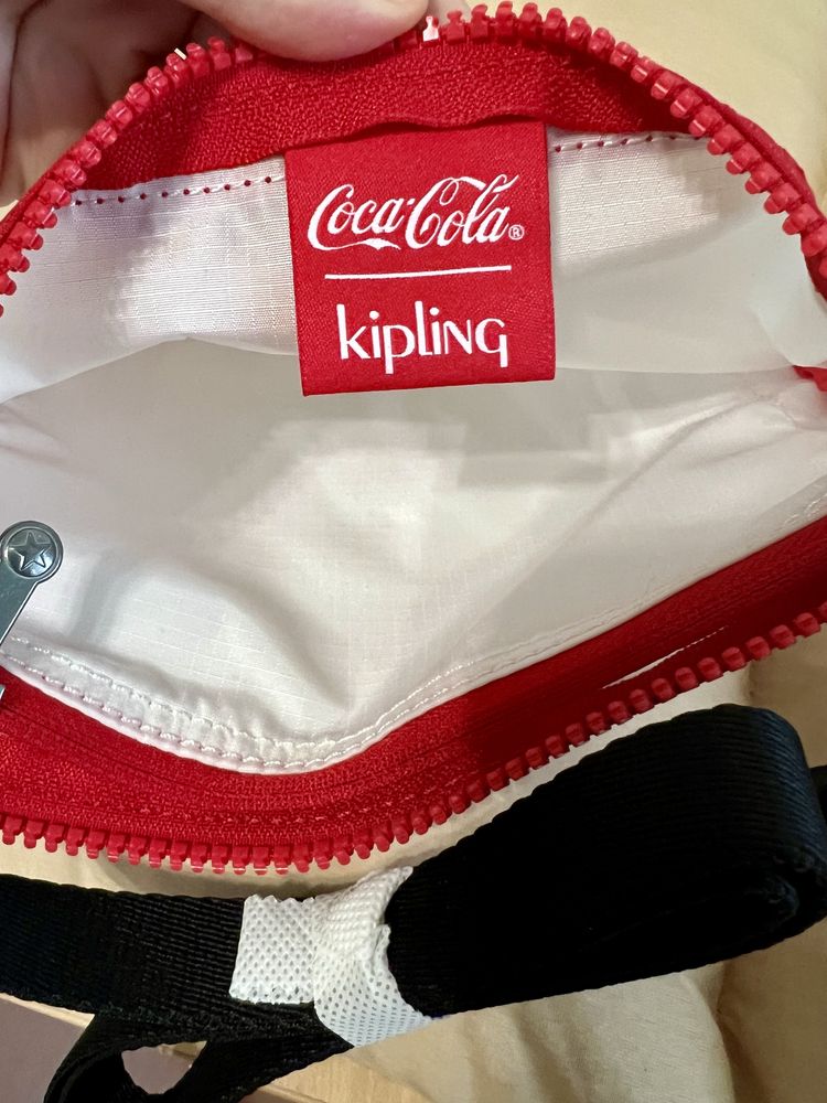 Сумка KIPLING Creativity XB Coca-Cola Wild Red