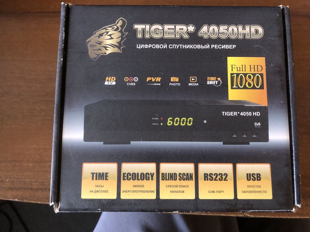 Спутниковый ресивер tiger 4050 hd