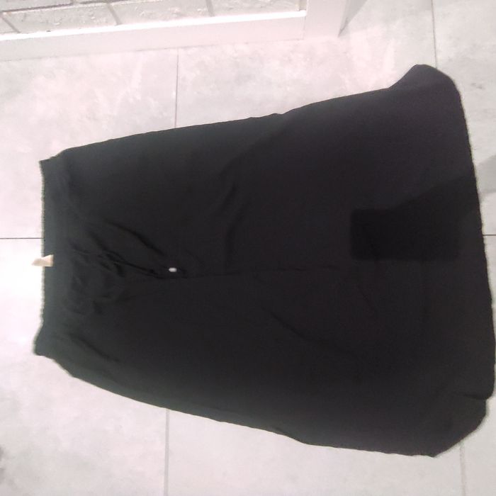 Długa czarna spódnica maxi duży rozmiar plus size XXL