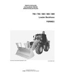 Katalog części 965 FERMEC 960 TEREX 860 MF 760 750