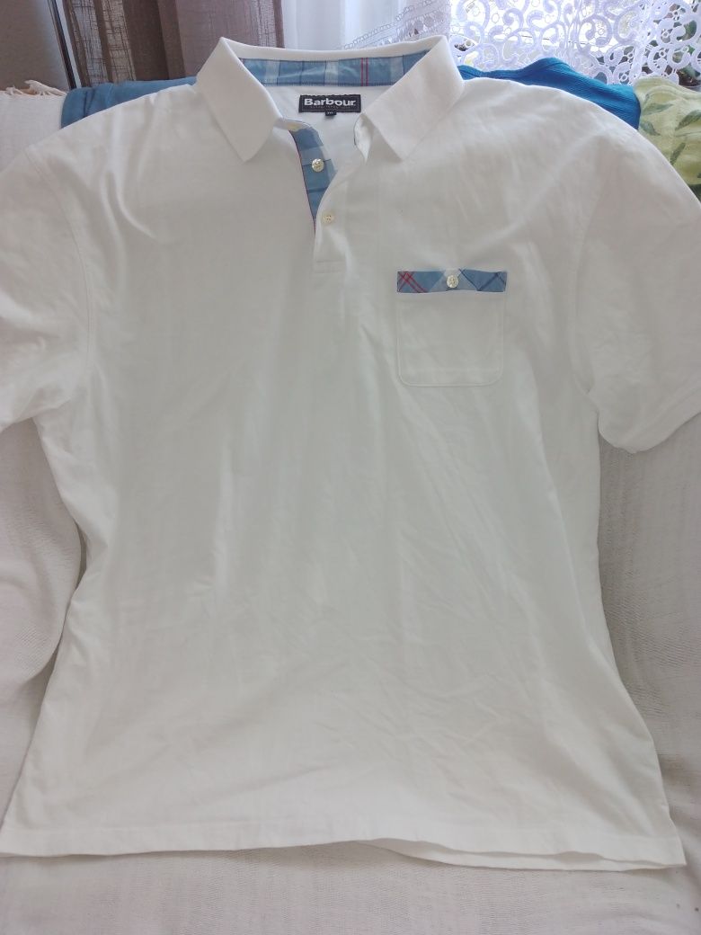 Koszulka polo męska 3 XL biała cotton