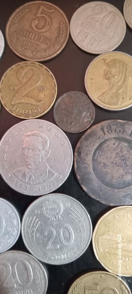 42монети з1873 і далі.