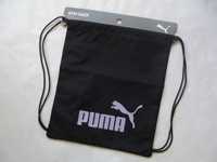 Puma worek gimnastyczny 42x36 cm czarny