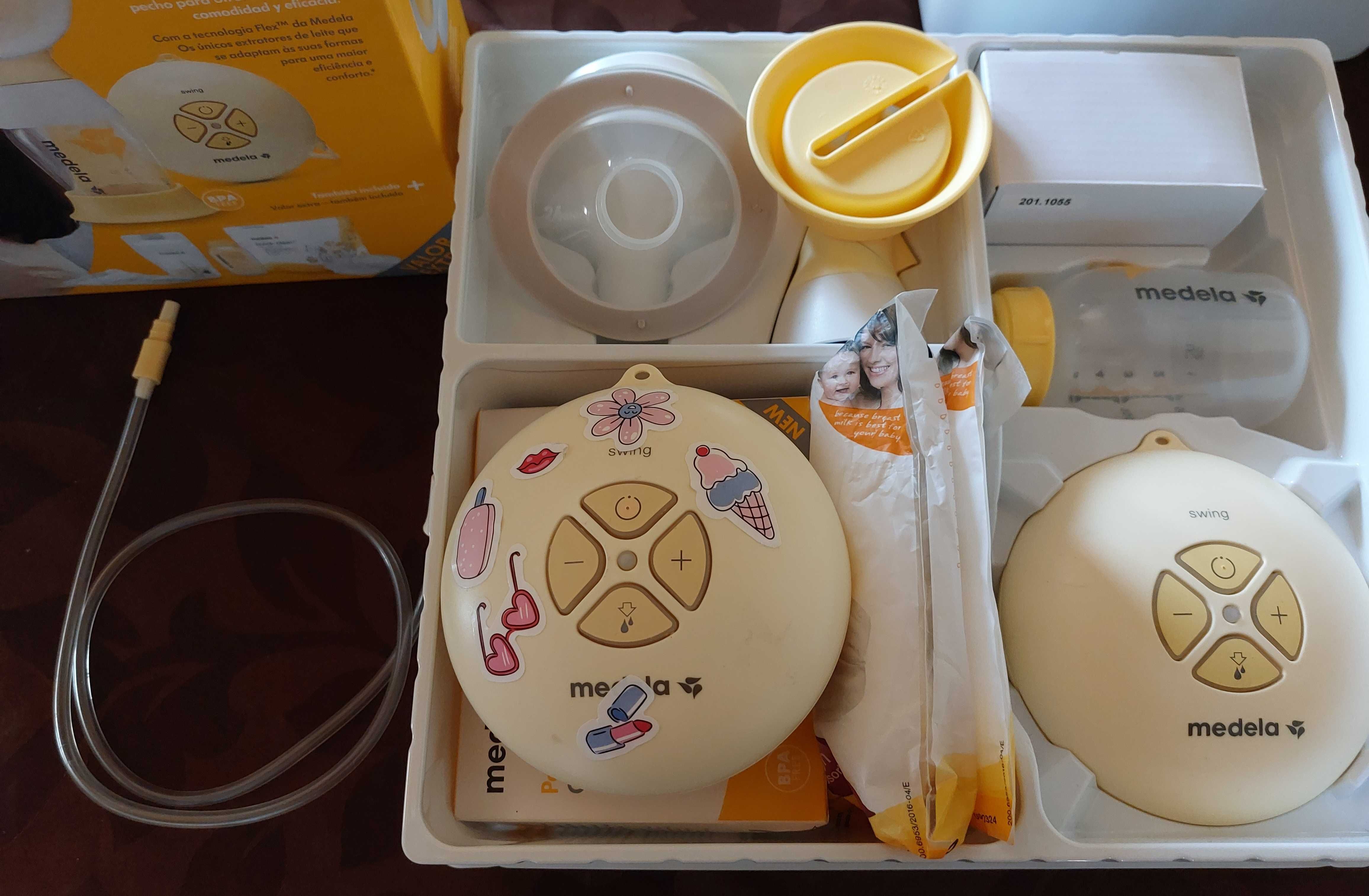 Bomba eléctrica Medela Swing Flex Edición Premium (com dois motores)