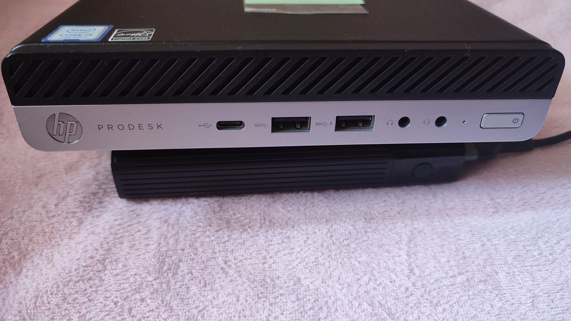 HP ProDesk 600 G3 mini Core i5-7600T 8Gb SSD M.2 512GB NVME WI-FI