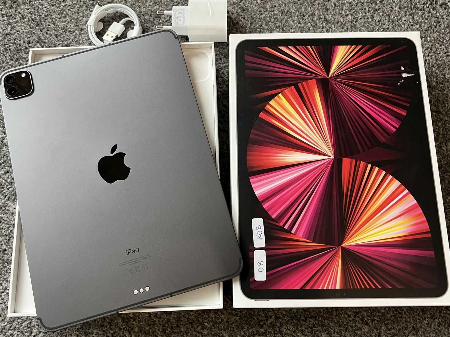 iPad Pro 11" 3 GENERACJA GEN 128GB WIFI Cellular LTE Bat100% M1 FV23%
