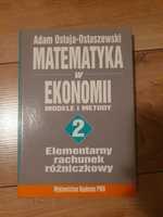 Matematyka w ekonomii Modele i metody cz 2 .