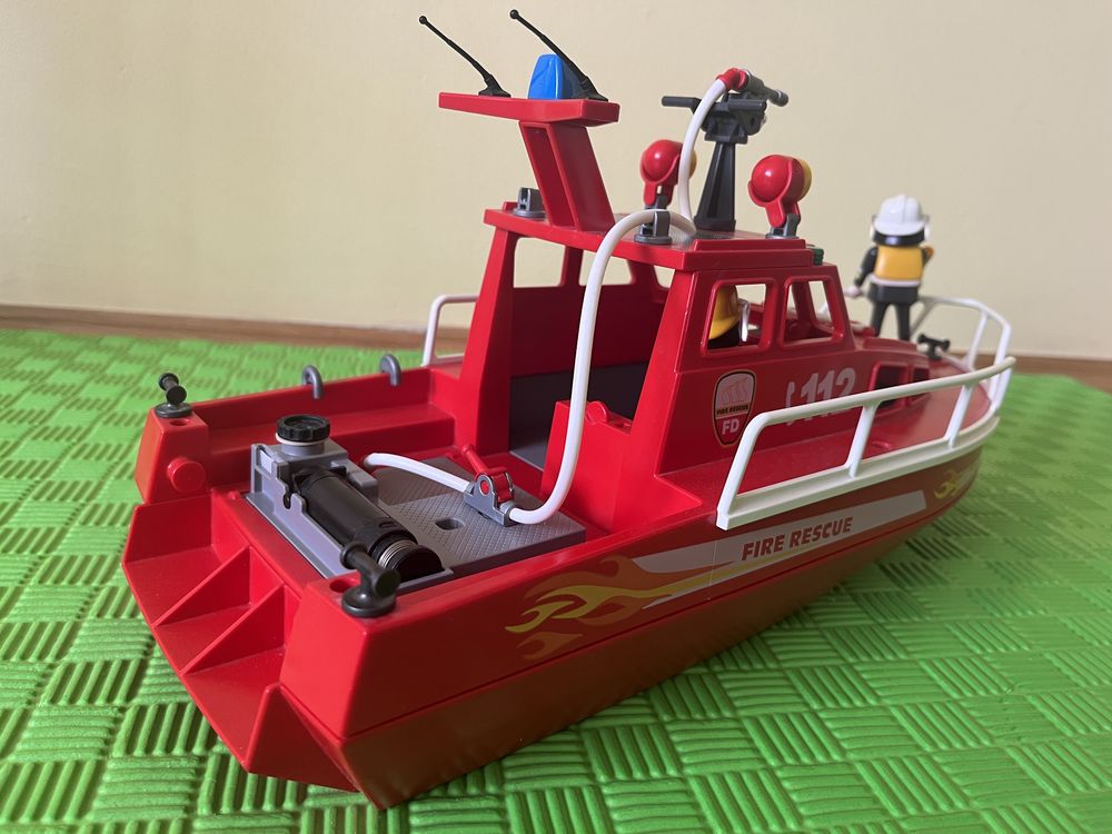 Playmobil 3128 Łódź strażacka