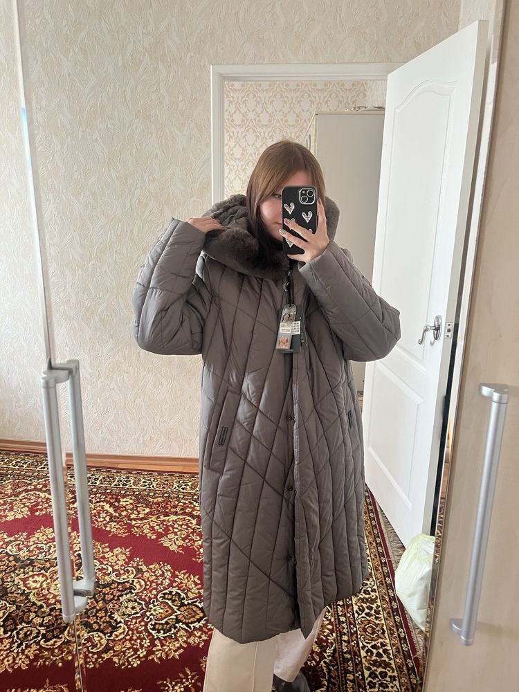 Куртка зимова довга
