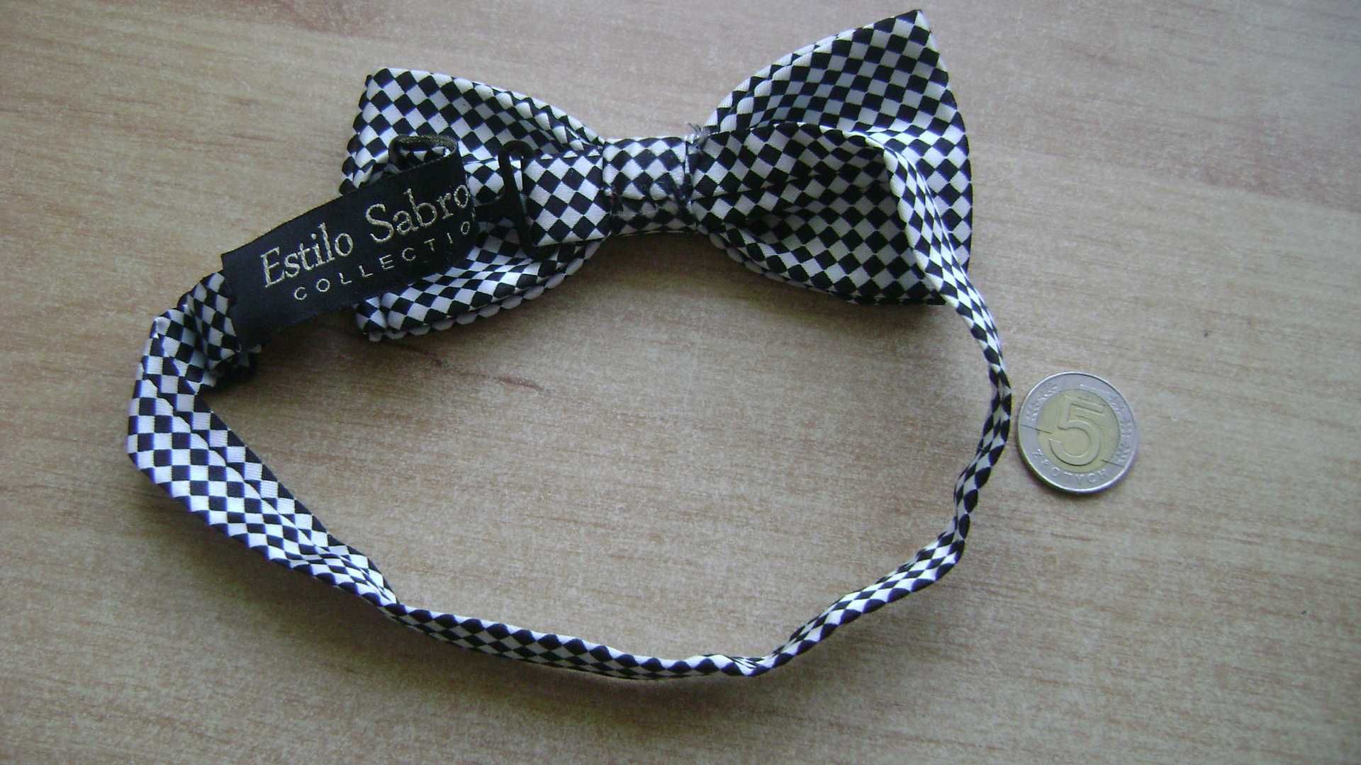 Starocie z PRL - Moda = Muszka męska Estilo Sabroso