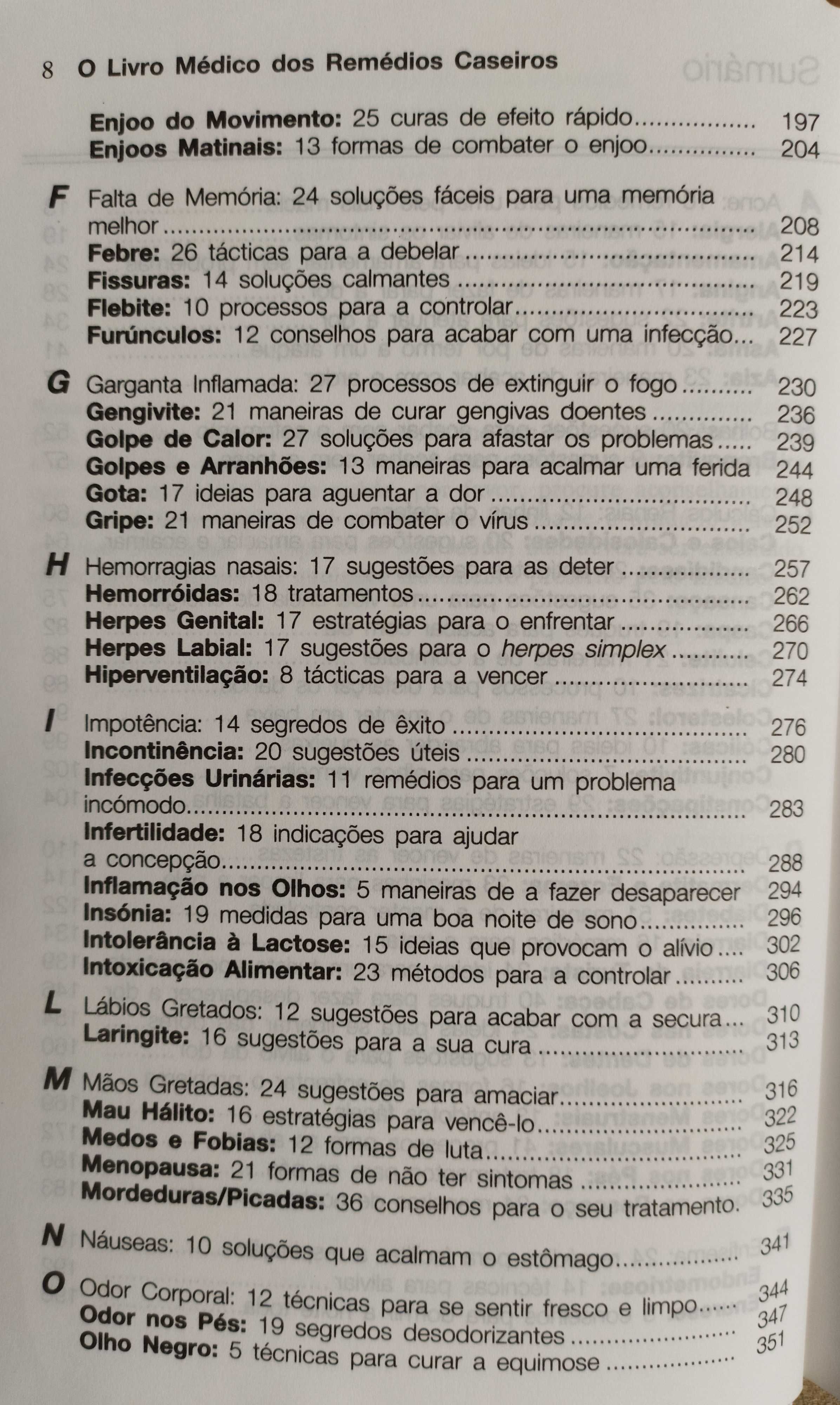 O Livro Médico dos Remédios Caseiros