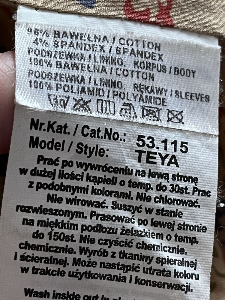 Plaszcz tatuum rozmiar 38