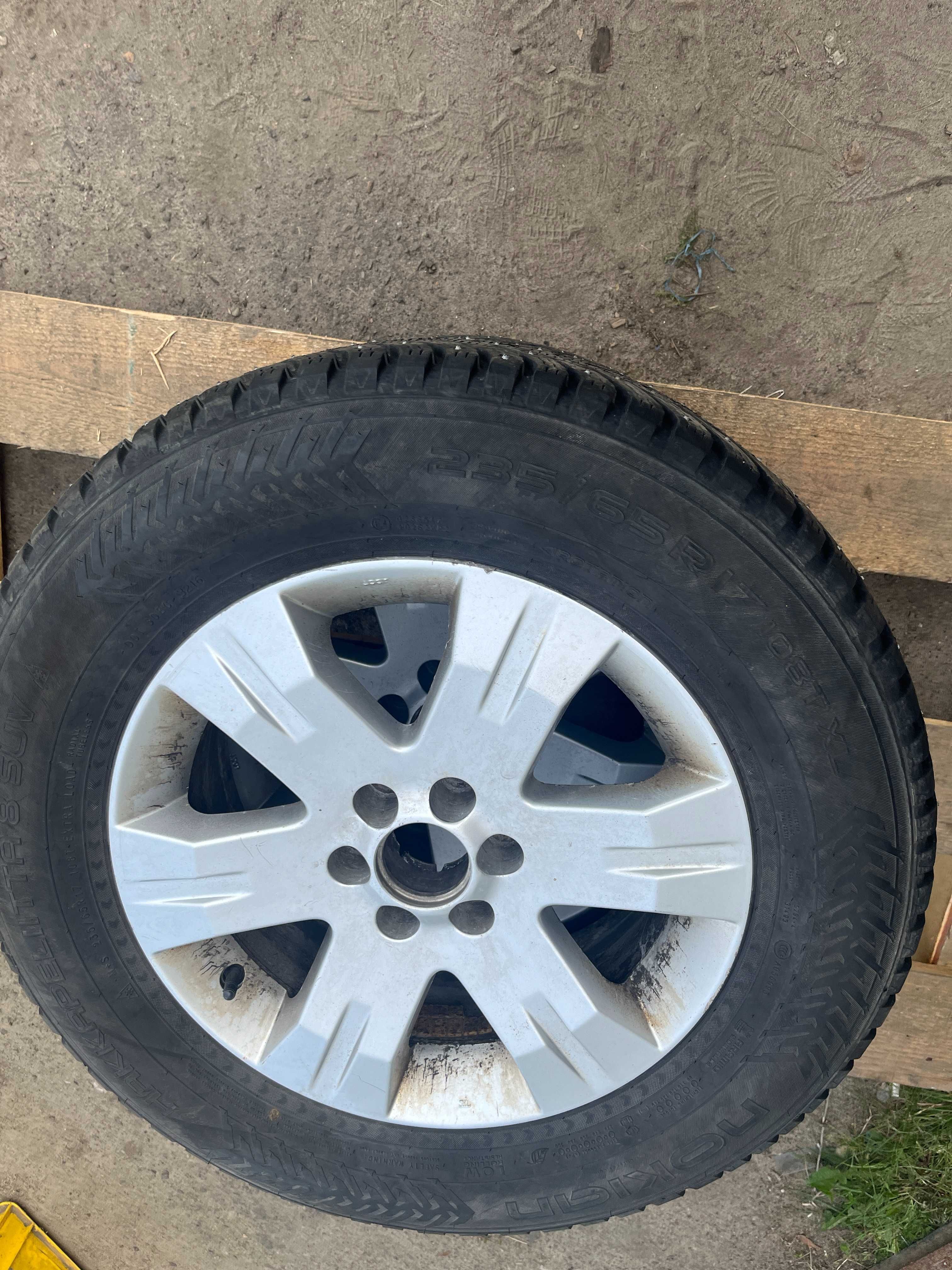 Титани Диски R17 114.3x6 Nissan Navara D40 Pathfinder R51 титан колесо
