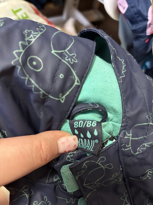 Курточка грязепруф 80-86