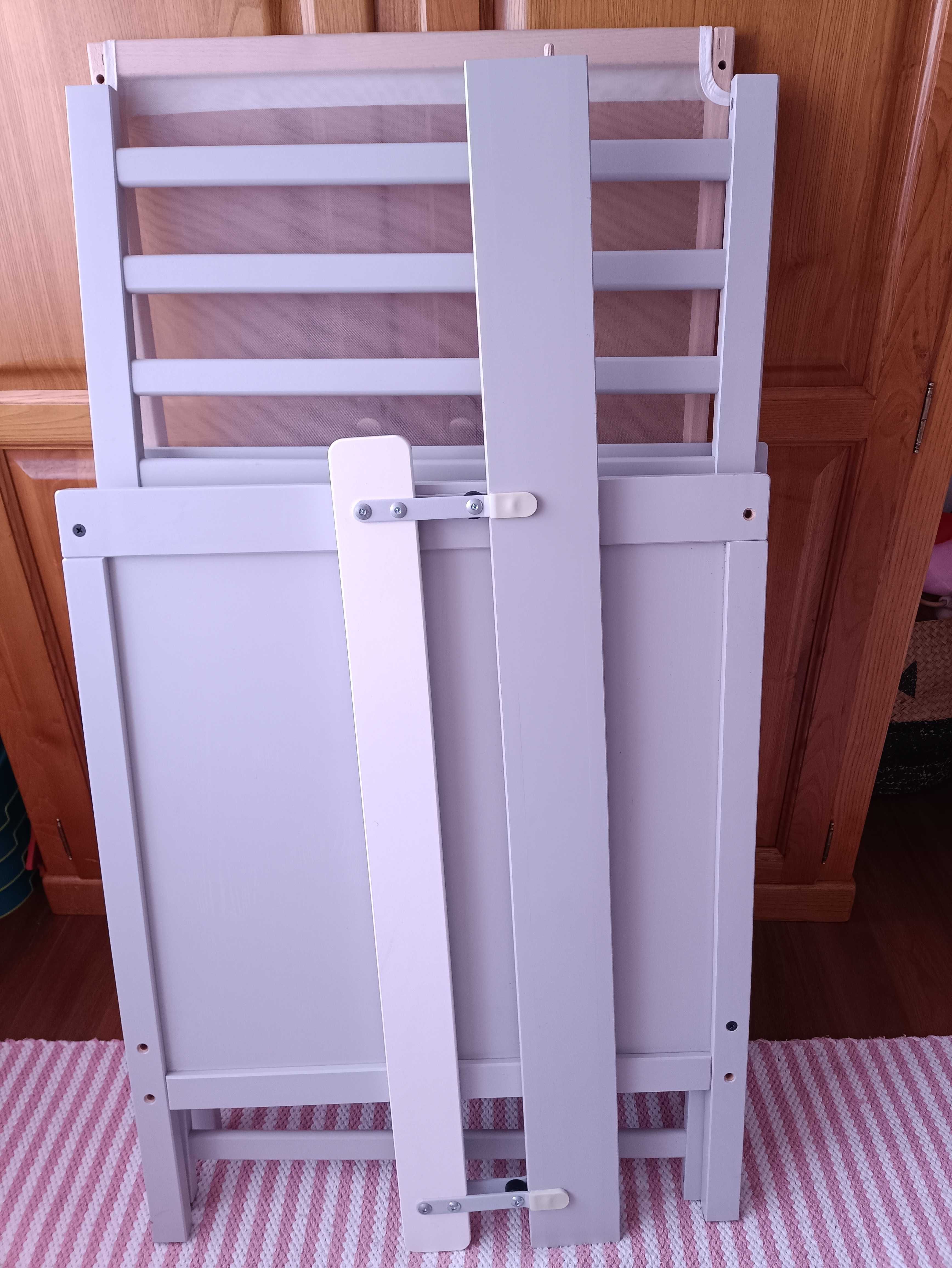Berço Sunkvik cinzento, IKEA