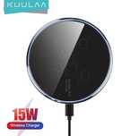 Бездротова зарядка Fast Charger 15W  для телефонів Samsung/iPhone/Appl