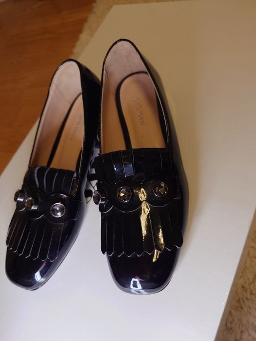 Piękne półbuty damskie , skórzane, bardzo eleganckie