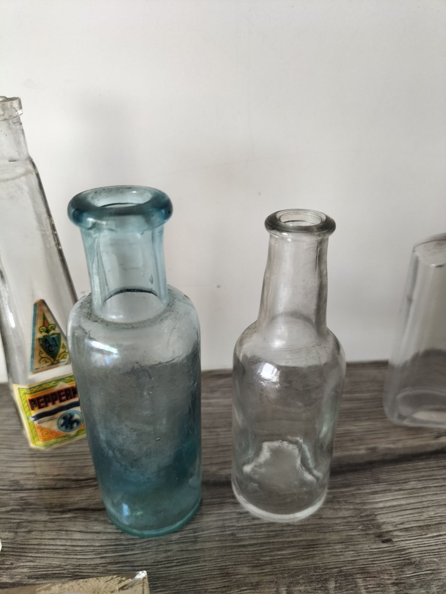 Stare szkło,opakowania,buteleczki