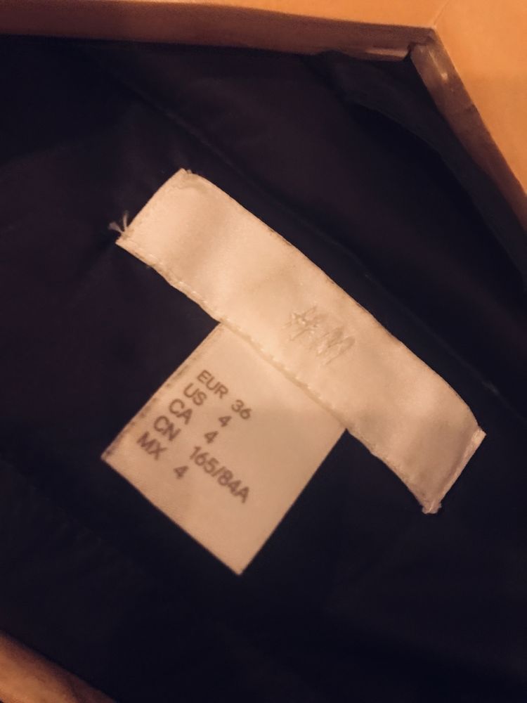 Lekki puchowy płaszczyk H&M kurtka