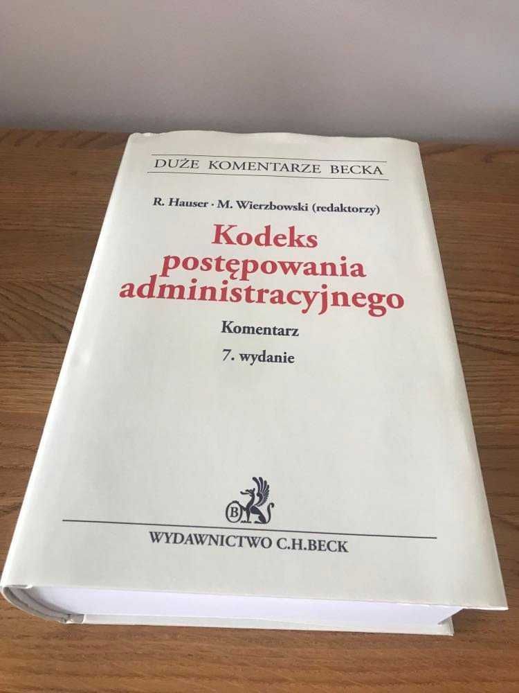 Kodeks postępowania administracyjnego. Komentarz