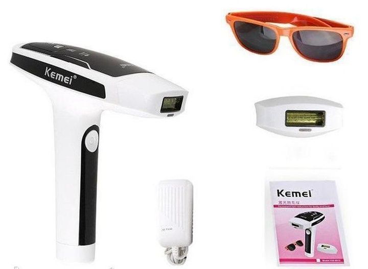 Лазерный эпилятор Kemei KM 6812