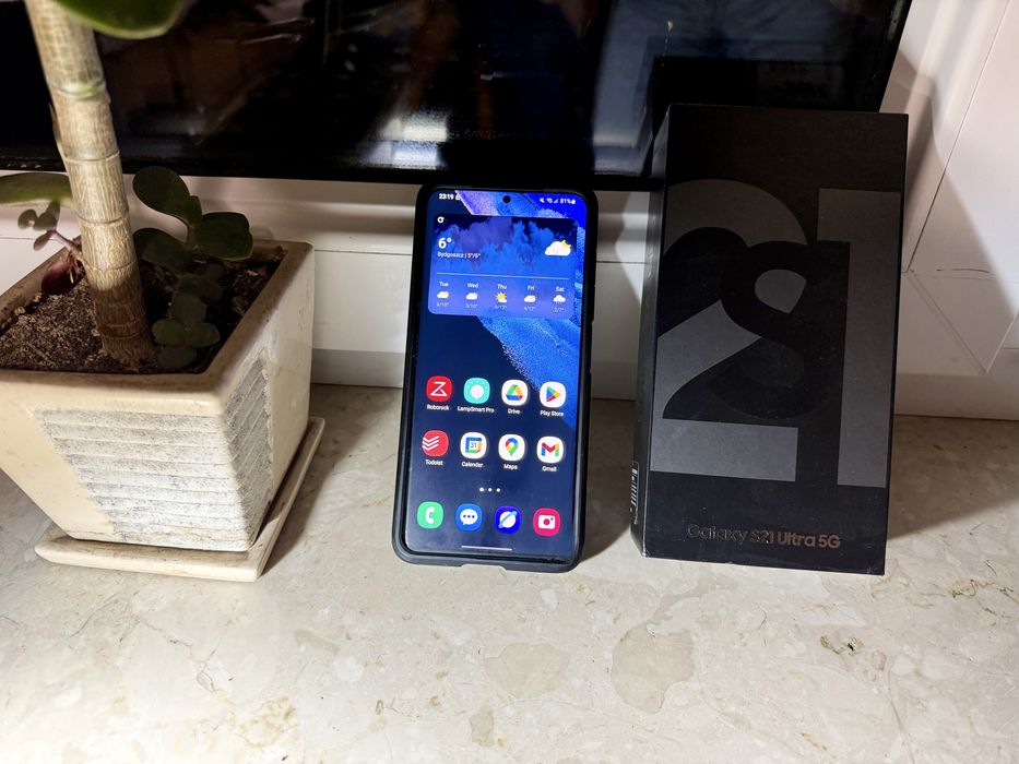 Samsung Galaxy S21 Ultra – 128 GB, kolor czarny