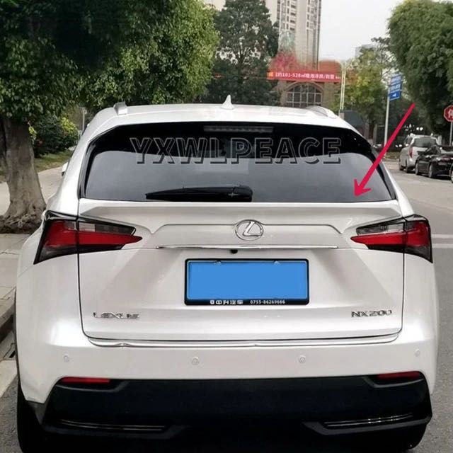 Спойлер на Lexus NX накладка на багажник ляду бленда антикрыло лексус