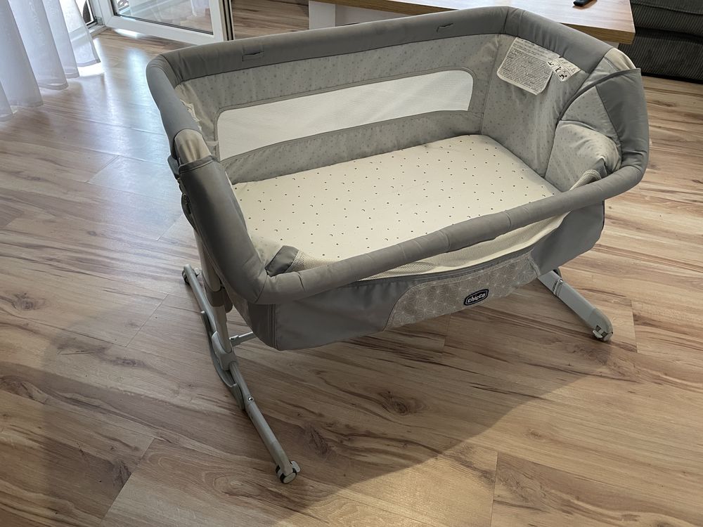 chicco next2me dream , dostawka, otwierana, bujak, stan bardzo dobry !