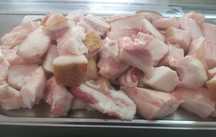 Сало кусочками (обрізь)