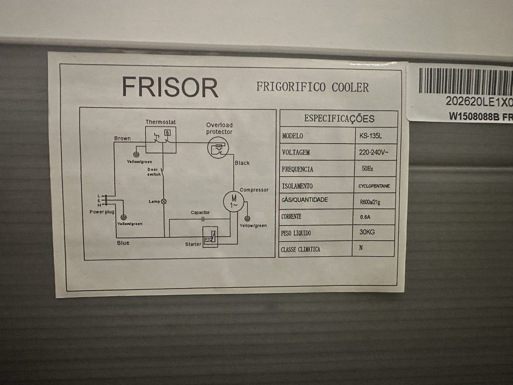 Frigorifico pequeno