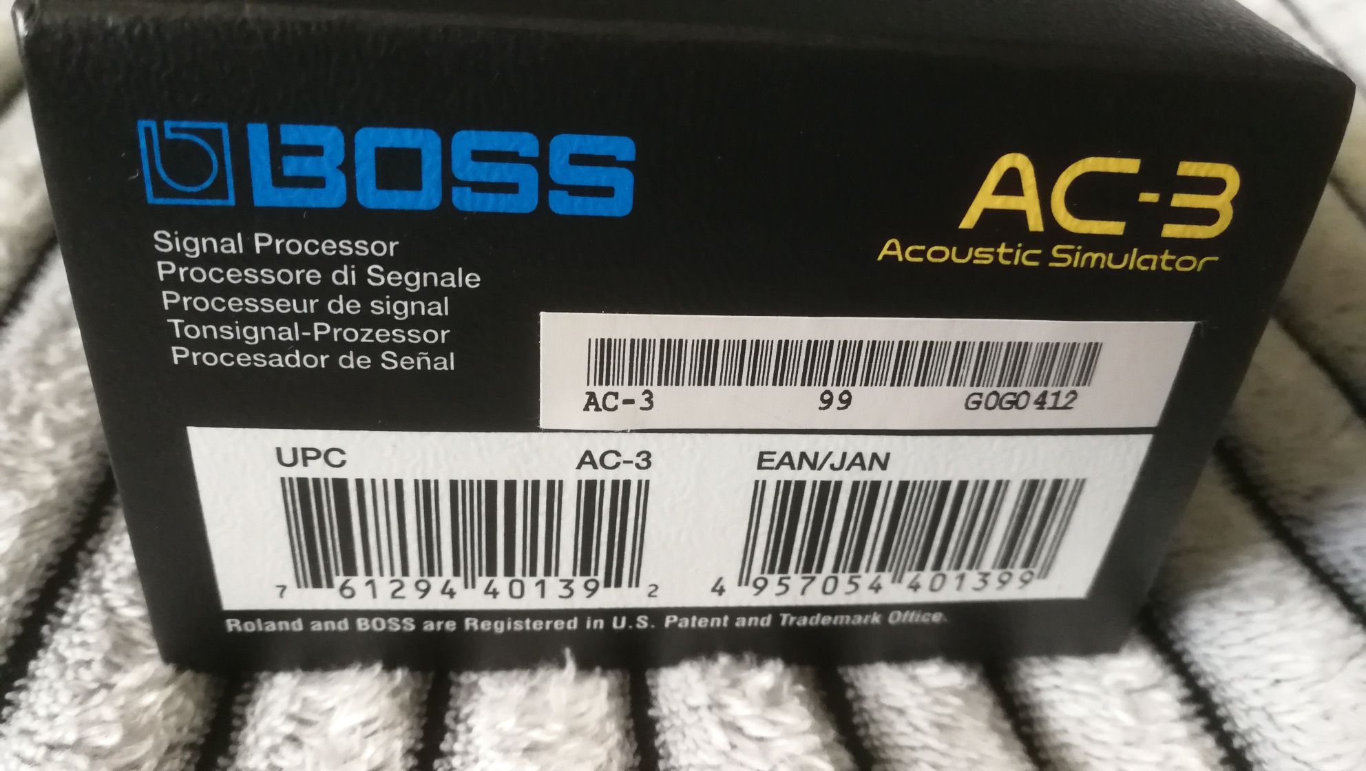 Acoustic Simulator Boss AC-3