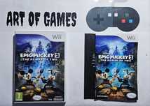Gra Epic Mickey 2 Power of Two Nintendo Wii Komplet 3xA BDB