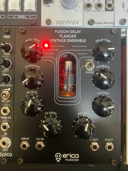 Eurorack - erica Synhts DELAY + ADDAC NOISEWORKS + Subharmonicon