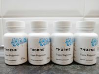 Thorne, Copper Bisglycinate 2 мг (60 капс.), медь бисглицинат, мідь