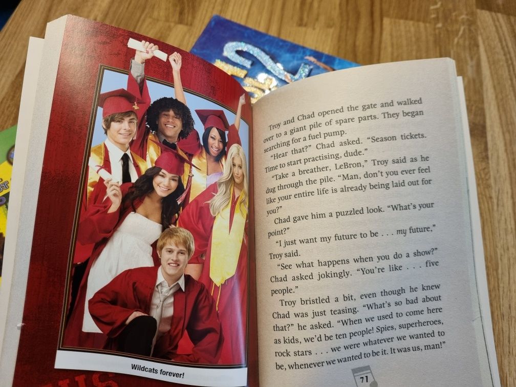 5x książka High School Musical po angielsku