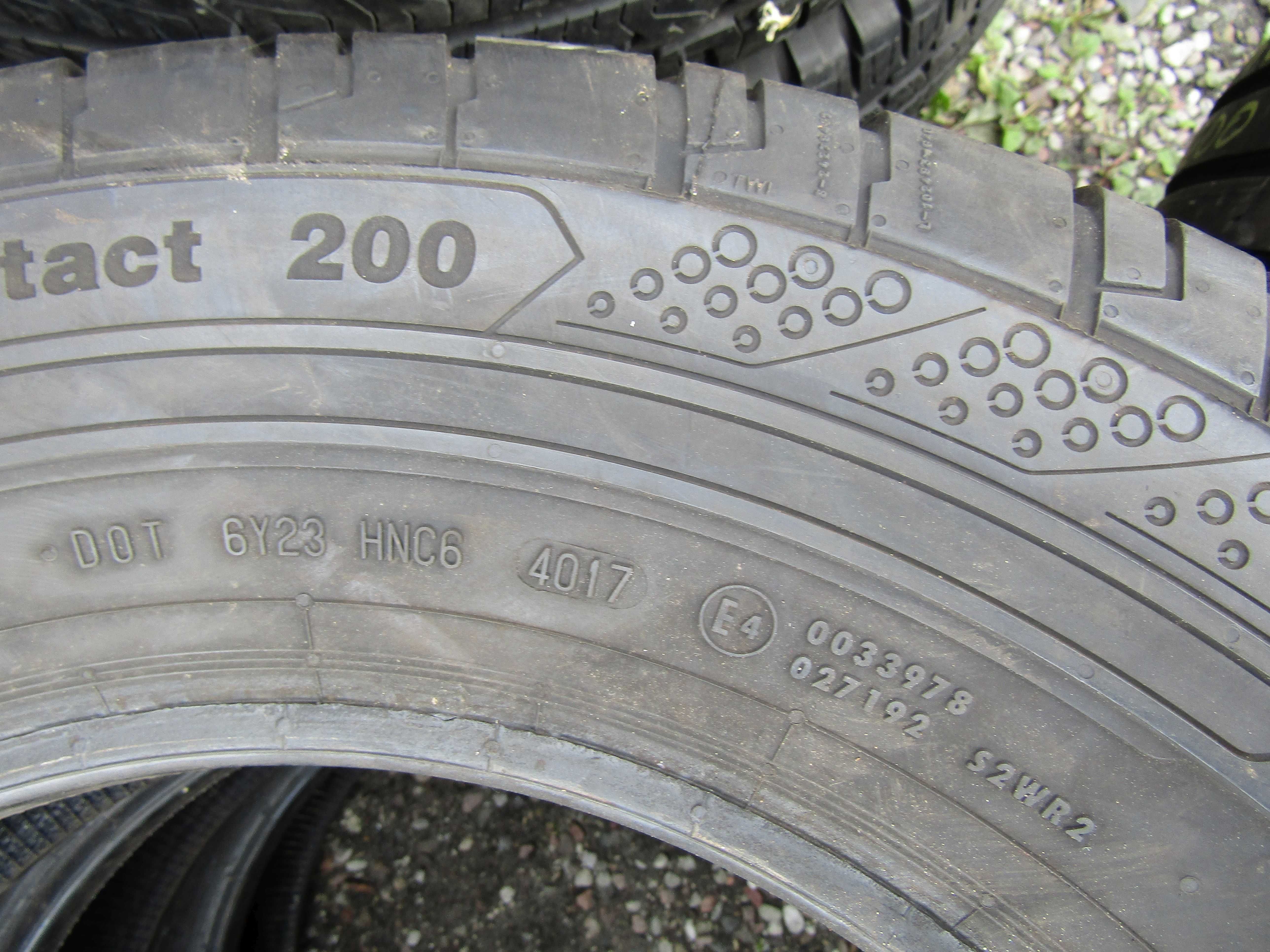 205/75r16C Continental CONTIVANCONTACT 200 4szt 8.5mm 113R