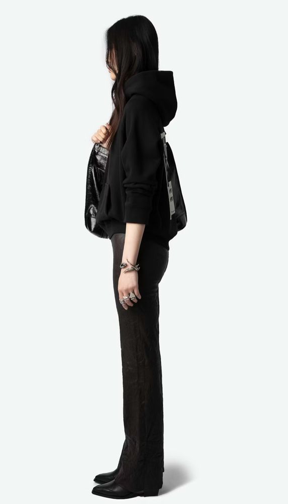 Толстовка черная новинка Zadig & Voltaire