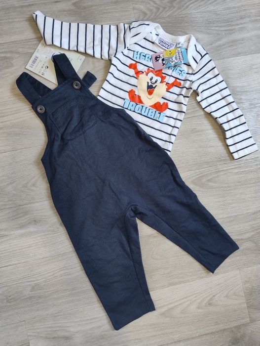 Набір речей на хлопчика 74/80. Лляна сорочка у подарунок. Ціна за все