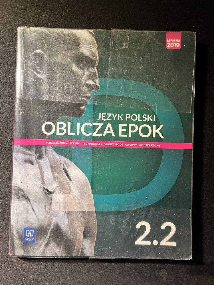 podrecznik do jezyka polskiego „oblicza epoki 2.2” w okladce