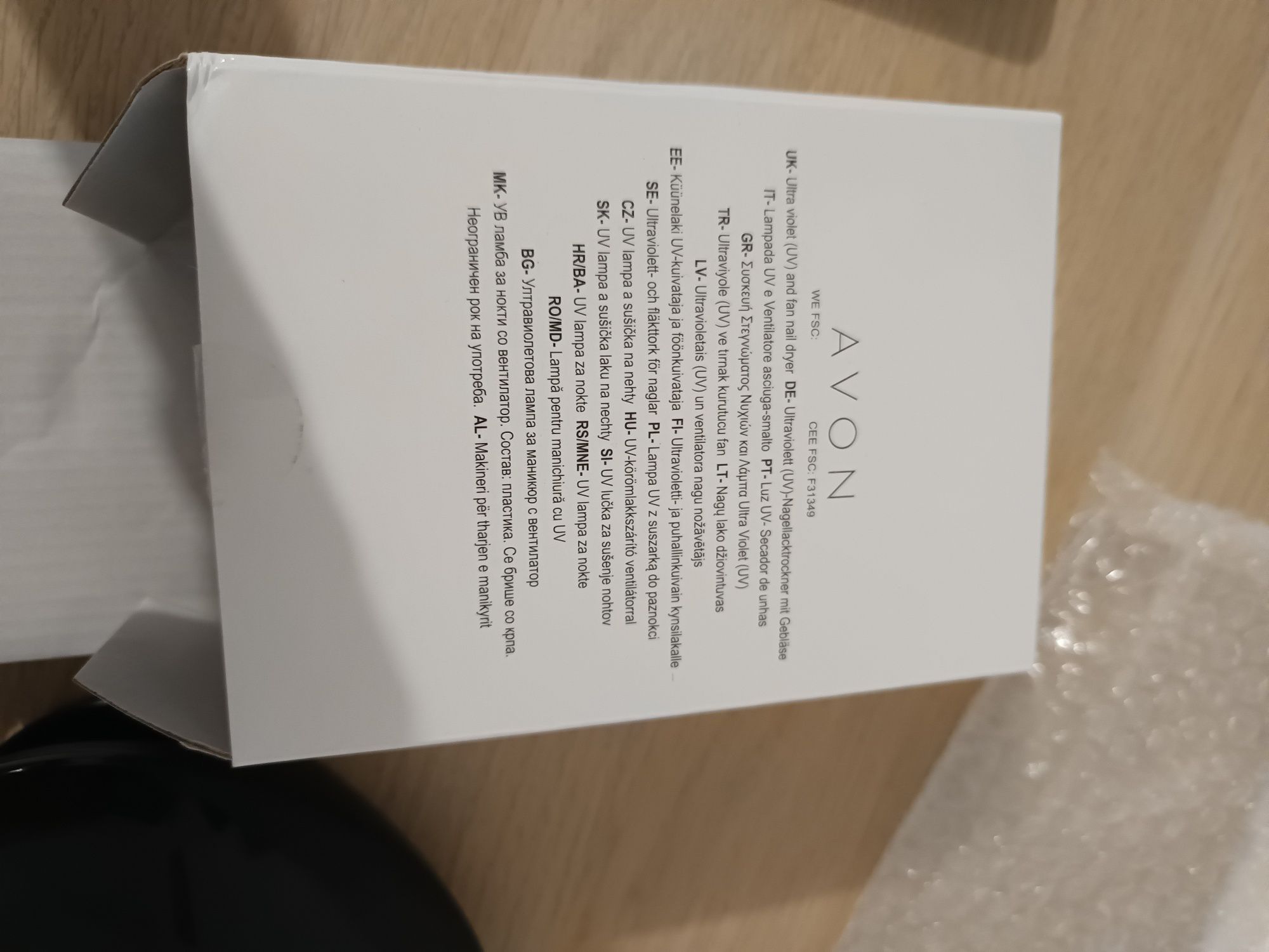 Avon Lampa UV z suszarką do paznokci