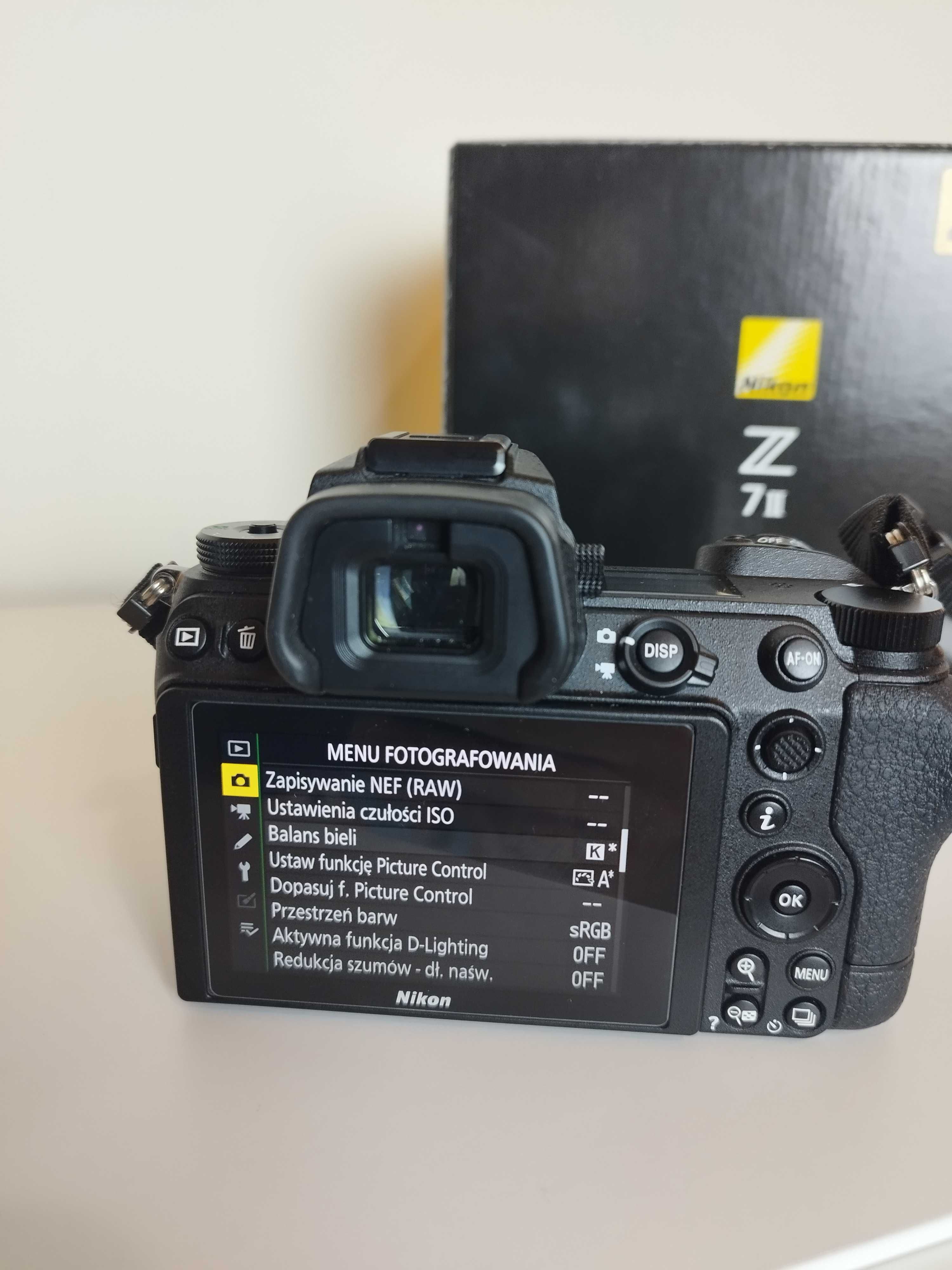 Nikon Z7 II Przebieg 9682, 2023r Jak nowy