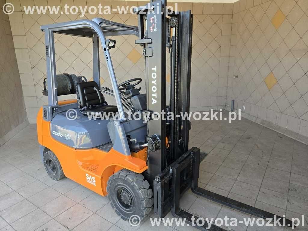 Wózek Widłowy TOYOTA 7FG18 Drive in TOYOTA 7FGF18 przesuw widlak LINDE