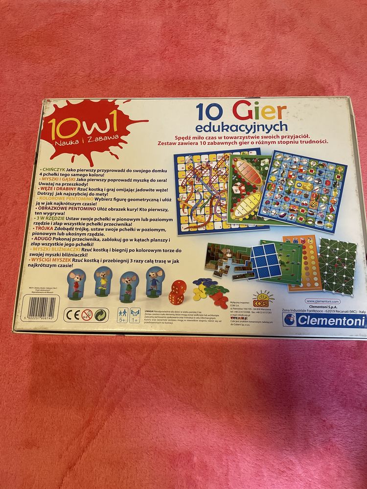 Gra 10 Gier edukacyjnych 10w1