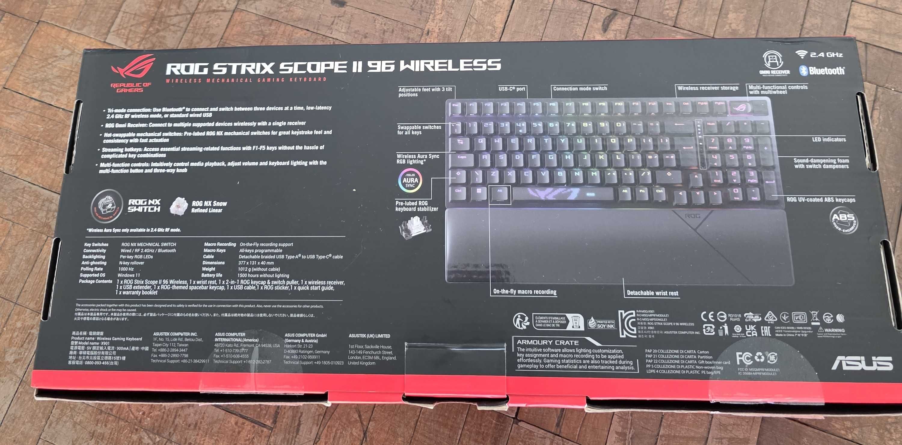 ASUS ROG Strix Scope II 96
