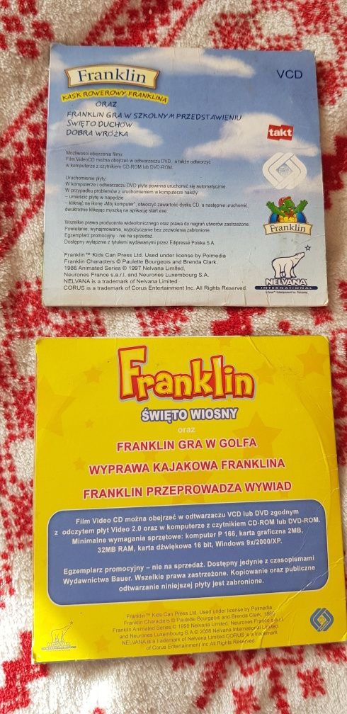 Kolekcja bajek na VCD & Franklin
