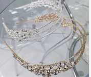 Elegancka metalowa opaska do włosów