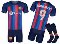 Strój Koszulka Fc Barcelona Robert Lewandowski 92-170 cm Piłkarski